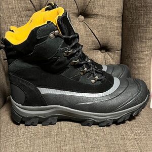 Lands' End Boots Hiking Camping Kenosha Thermolite Ankle Lace-Up Men Sz 10